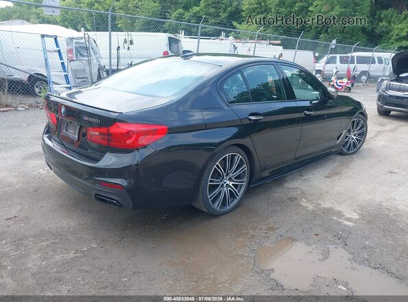 WBAJB9C58JB286838 2018 BMW 5 SERIES Black Հետևի աջ