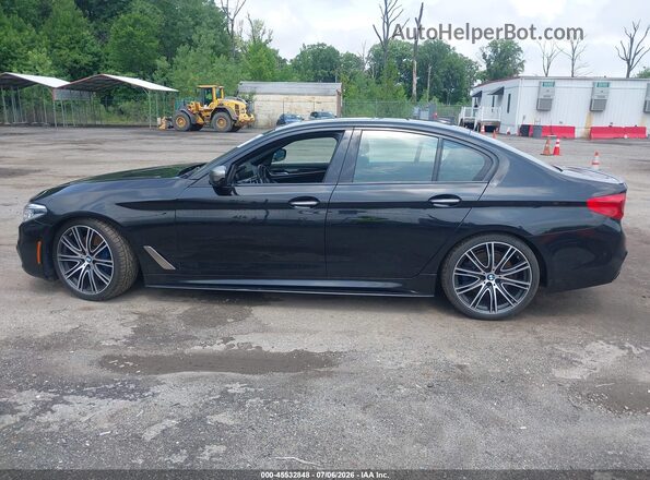 WBAJB9C58JB286838 2018 BMW 5 SERIES Black Սալոնի 360 աստիճան տեսք
