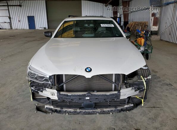 WBAJB9C59JB286847 2018 BMW M5 White Вид спереду