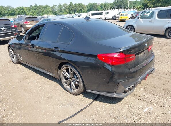 WBAJB9C59KB289054 2019 BMW 5 SERIES Black Հետևի ձախ