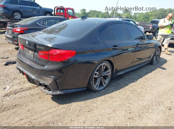 WBAJB9C59KB289054 2019 BMW 5 SERIES Black Հետևի աջ