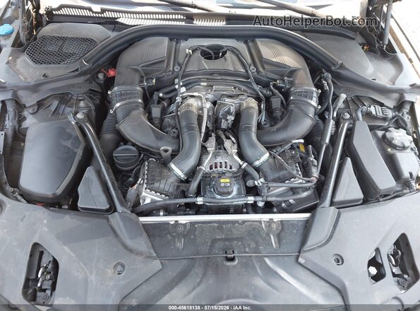 WBAJB9C59KB289054 2019 BMW 5 SERIES Black Հետևի տեսք
