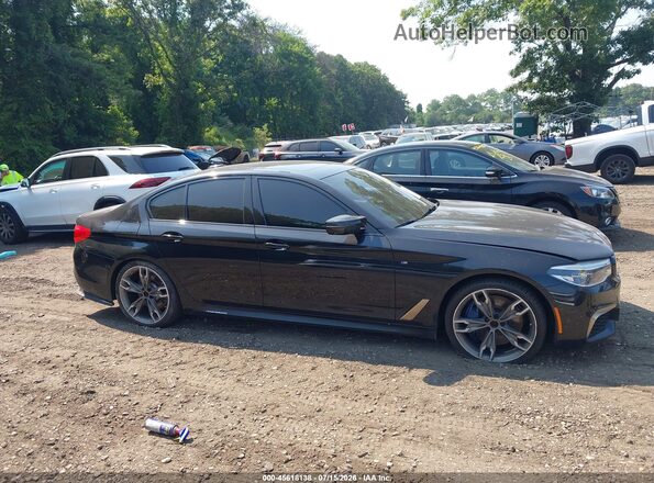 WBAJB9C59KB289054 2019 BMW 5 SERIES Black Սալոնի հետևի տեսք