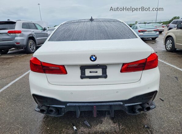 WBAJB9C59KB289216 2019 BMW M5 White Vista trasera