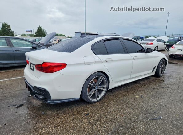 WBAJB9C59KB289216 2019 BMW M5 White Trasero derecho