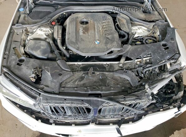 WBAJE5C30HG916458 2017 BMW 5 SERIES Белый Вид задней части салона
