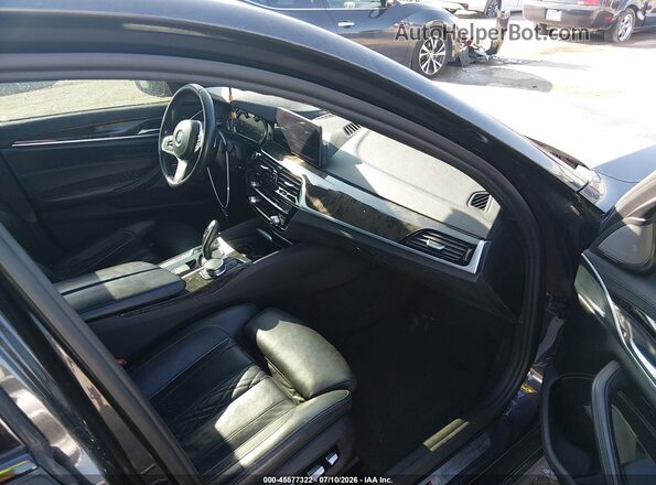 WBAJE5C34HG914356 2017 BMW 5 SERIES Gray Vista interior delantera