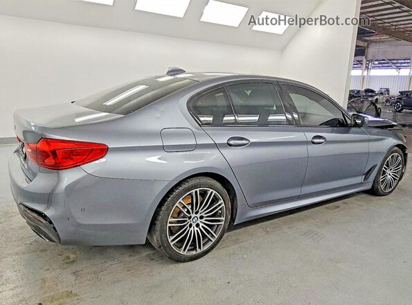 WBAJE5C35HG477841 2017 BMW 5 SERIES Gray Задня права чверть