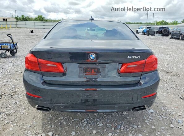 WBAJE5C36HG478562 2017 BMW 5 SERIES Black უკანა ხედი