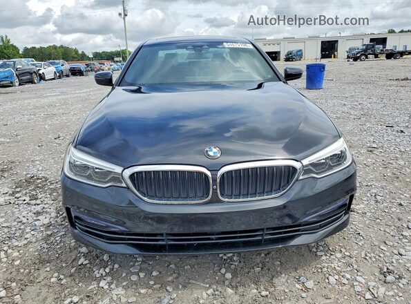 WBAJE5C36HG478562 2017 BMW 5 SERIES Black წინა ხედი