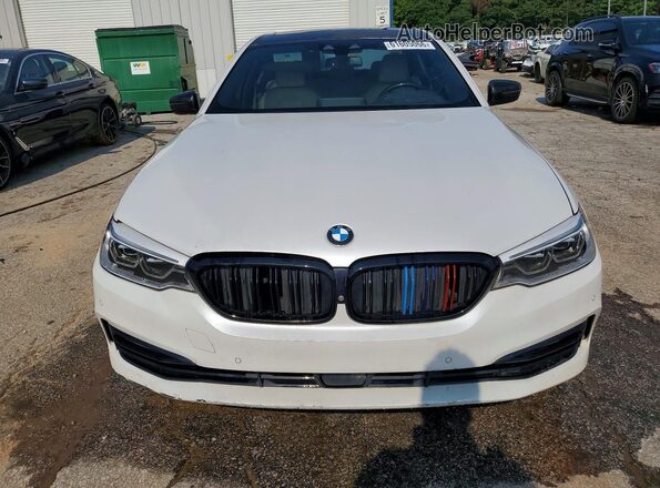 WBAJE5C36HG915430 2017 BMW 5 SERIES White Widok z przodu