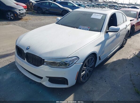 WBAJE5C37HG478599 2017 BMW 5 SERIES White Передня ліва чверть