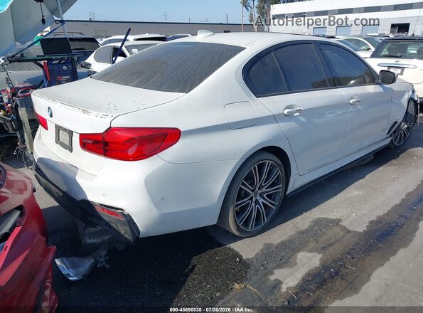 WBAJE5C37HG478599 2017 BMW 5 SERIES White Задня права чверть