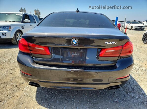 WBAJE5C37HG915047 2017 BMW 5 SERIES Черный Вид сзади