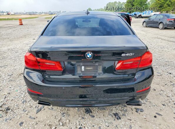 WBAJE5C39HG915776 2017 BMW 5 SERIES Black Вид ззаду