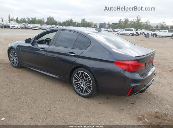 WBAJE5C39HG916006 2017 BMW 5 SERIES Gray Հետևի ձախ