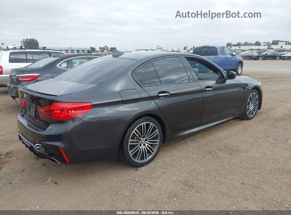 WBAJE5C39HG916006 2017 BMW 5 SERIES Gray Հետևի աջ