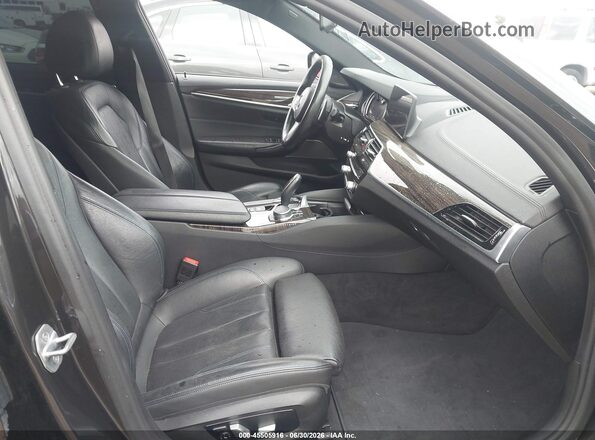 WBAJE5C39HG916006 2017 BMW 5 SERIES Gray Սալոնի դիմացի տեսք