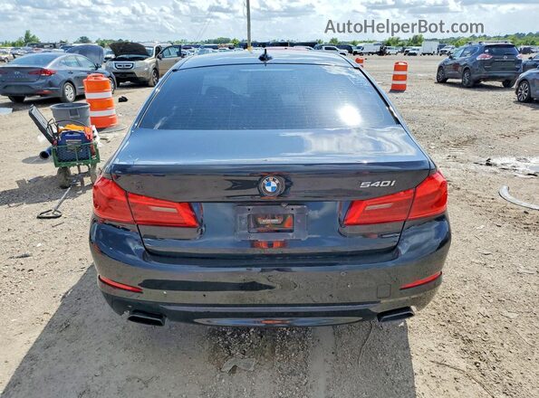 WBAJE5C3XHG913972 2017 BMW 5 SERIES Черный Вид сзади