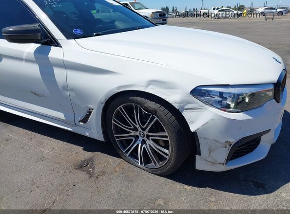 WBAJE5C51JWA96519 2018 BMW 5 SERIES White წინა ხედი