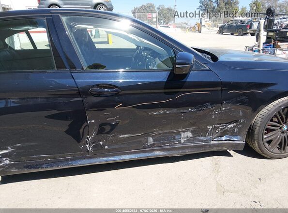 WBAJE5C51KWW10075 2019 BMW 5 SERIES Navy Widok z przodu