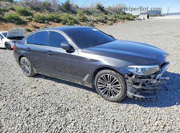 WBAJE5C52KG919015 2019 BMW 5 SERIES Charcoal Przód prawy