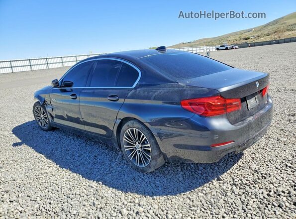 WBAJE5C52KG919015 2019 BMW 5 SERIES Charcoal Tył lewy