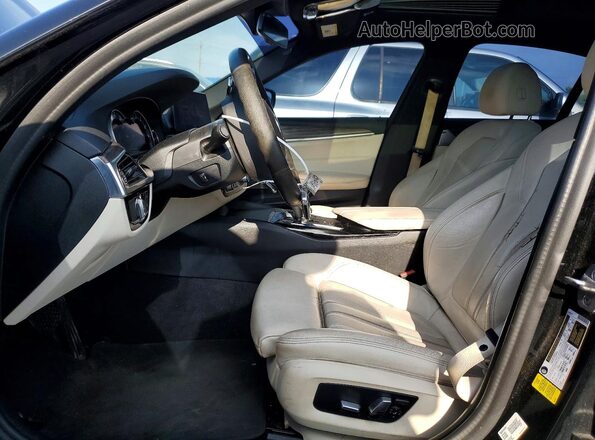WBAJE5C52KWW16712 2019 BMW 5 SERIES Black Vista interior delantera