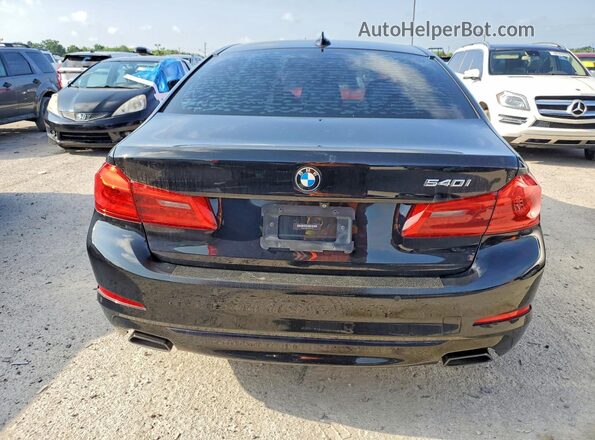 WBAJE5C52KWW16712 2019 BMW 5 SERIES Black Vista trasera