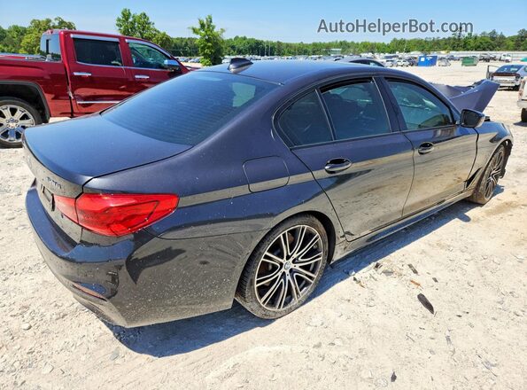 WBAJE5C52KWW28939 2019 BMW 5 SERIES Угольный Задняя правая четверть
