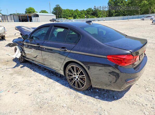 WBAJE5C52KWW28939 2019 BMW 5 SERIES Угольный Задняя левая четверть