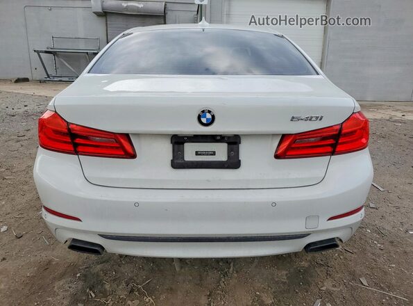 WBAJE5C53KWE66628 2019 BMW 5 SERIES White Widok z tyłu