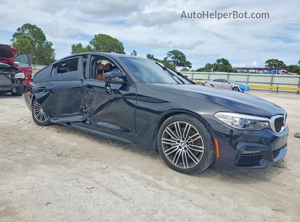 WBAJE5C53KWW29078 2019 BMW 5 SERIES Black Передня права чверть