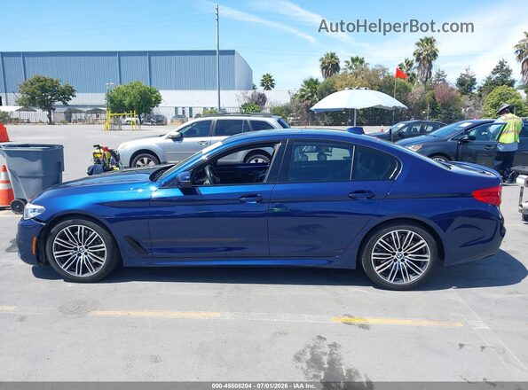 WBAJE5C54KWW39781 2019 BMW 5 SERIES Синий 