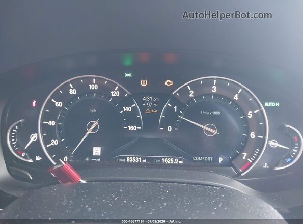 WBAJE5C55KWW16414 2019 BMW 5 SERIES Черный Вид задних сидений