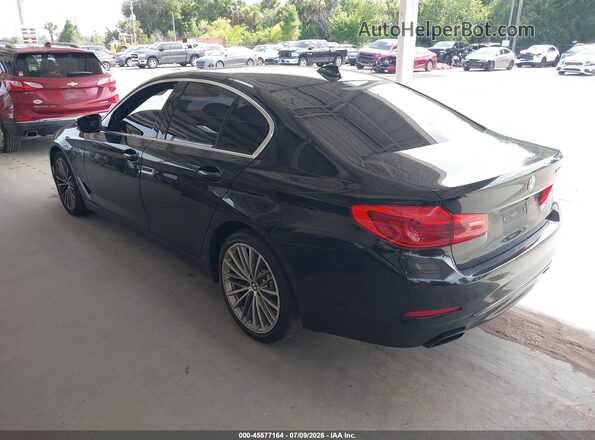 WBAJE5C55KWW16414 2019 BMW 5 SERIES Черный Задняя левая четверть