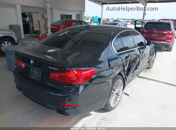 WBAJE5C55KWW16414 2019 BMW 5 SERIES Черный Задняя правая четверть