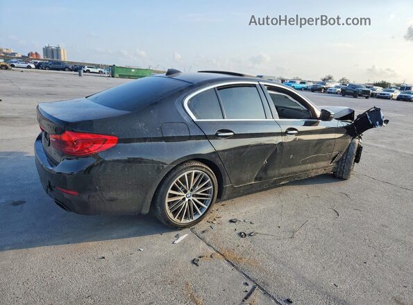 WBAJE5C56JWA97472 2018 BMW 5 SERIES Black Trasero derecho