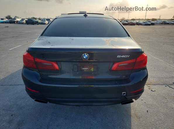 WBAJE5C56JWA97472 2018 BMW 5 SERIES Black Vista trasera