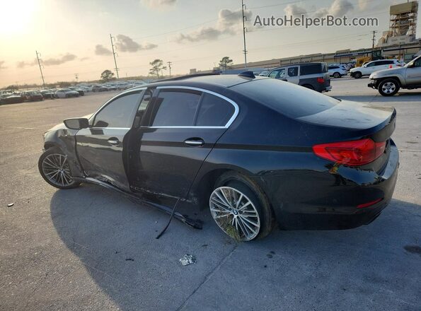 WBAJE5C56JWA97472 2018 BMW 5 SERIES Black Trasero izquierdo