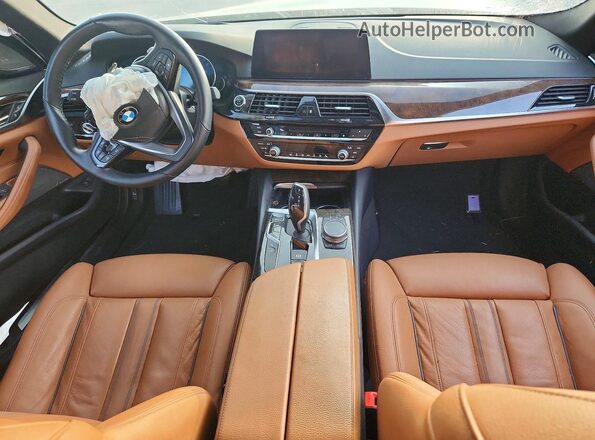 WBAJE5C56JWA97472 2018 BMW 5 SERIES Black Vista del salpicadero