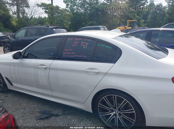 WBAJE5C56KWW27003 2019 BMW 5 SERIES White Vista interior de 360 grados