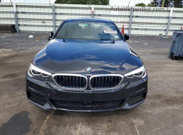 WBAJE5C57KG919317 2019 BMW 5 SERIES Black წინა ხედი