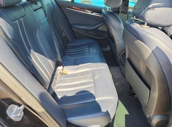 WBAJE5C57KWE66664 2019 BMW 5 SERIES Black Вид задніх сидінь