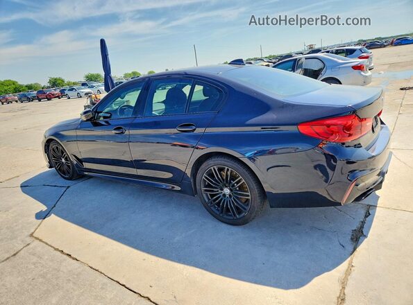 WBAJE5C57KWE66664 2019 BMW 5 SERIES Black Задня ліва чверть