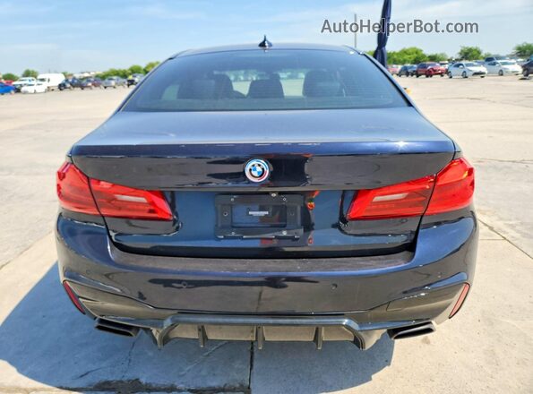 WBAJE5C57KWE66664 2019 BMW 5 SERIES Black Вид ззаду