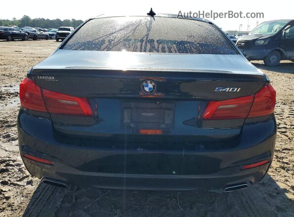 WBAJE5C58JWA94346 2018 BMW 5 SERIES Black Rear view