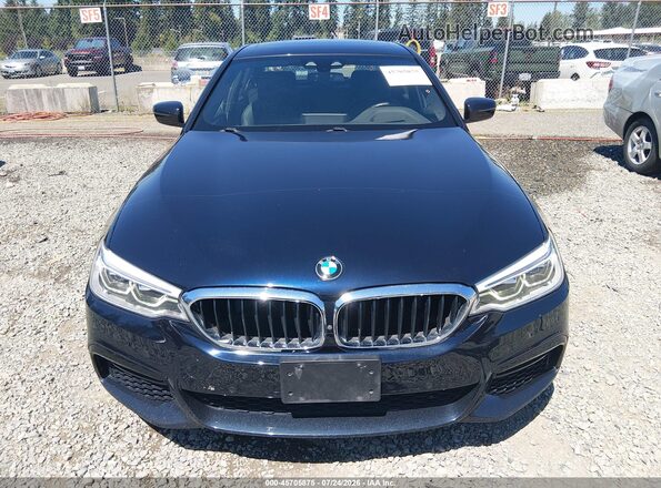 WBAJE5C58KWE66401 2019 BMW 5 SERIES Dark Blue Սարքավորումների վահանակի տեսք