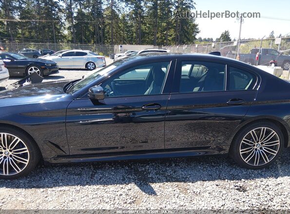 WBAJE5C58KWE66401 2019 BMW 5 SERIES Dark Blue Սալոնի 360 աստիճան տեսք