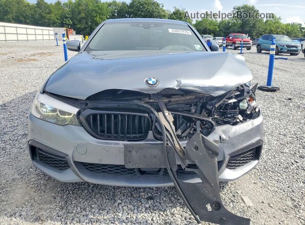 WBAJE5C58KWW17606 2019 BMW 5 SERIES Gray Вид спереду